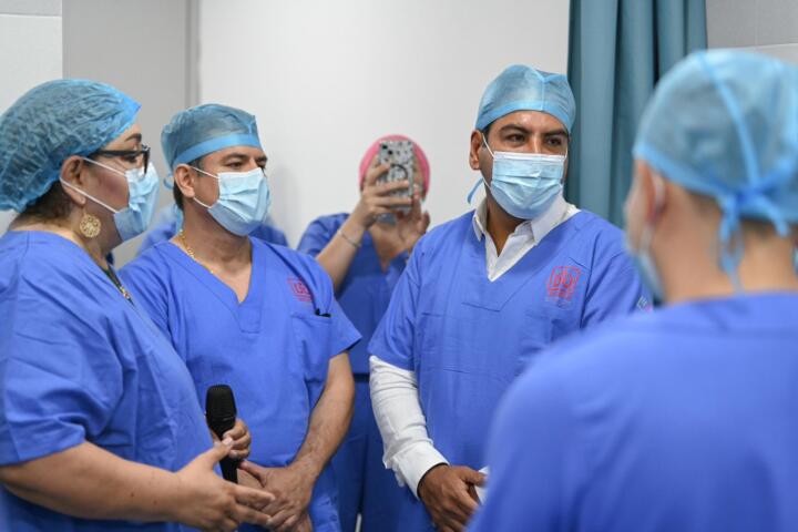 Eduardo Ramírez impulsa atención médica digna y oportuna en el Isstech