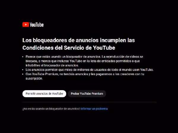 Así es como YouTube busca frenar la pérdida de ingresos por publicidad bloqueada
