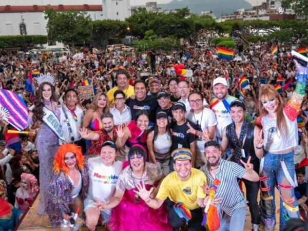 Eduardo Ramírez se compromete a caminar con la comunidad LGBTQ+ en Chiapas