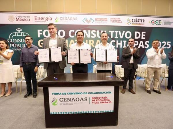 Eduardo Ramírez suma esfuerzos con el Cenagas para el desarrollo energético de Chiapas