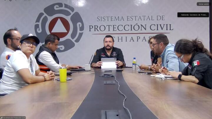 Se esperan lluvias intensas durante el fin de semana en Chiapas