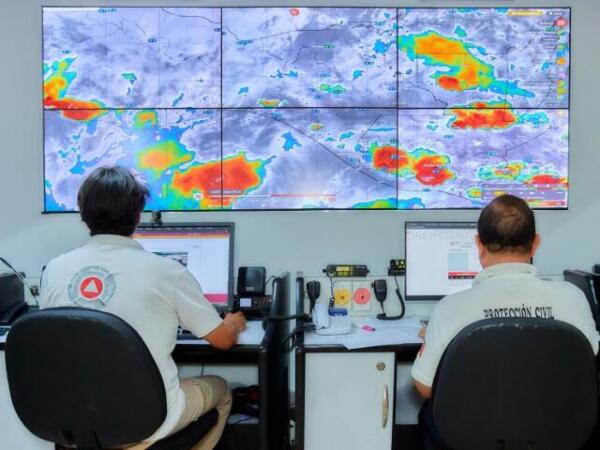 Protección Civil anuncia temporal de lluvias intensas para Chiapas
