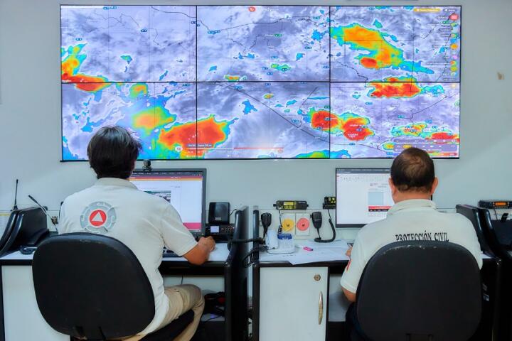 Protección Civil anuncia temporal de lluvias intensas para Chiapas