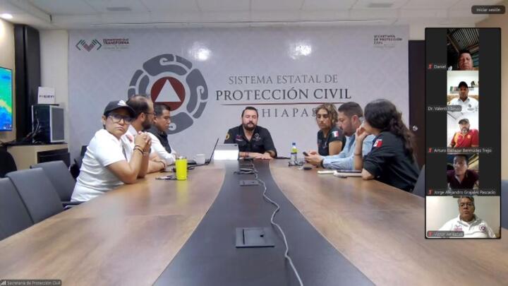 Se esperan lluvias intensas durante el fin de semana en Chiapas