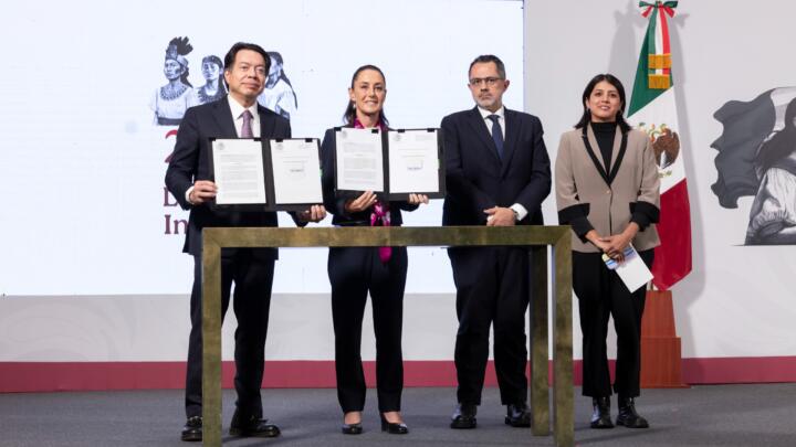 Presidenta Claudia Sheinbaum: serán 37 mil nuevos lugares para educación media superior en 2025; la meta para final del sexenio es de más de 100 mil
