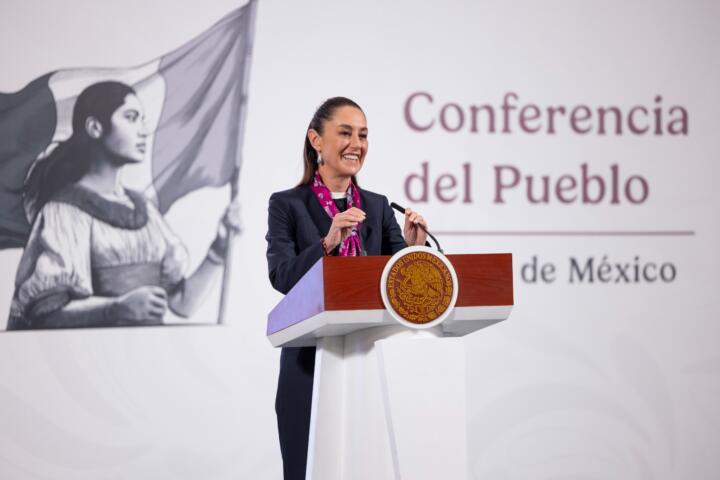 Presidenta Claudia Sheinbaum: serán 37 mil nuevos lugares para educación media superior en 2025; la meta para final del sexenio es de más de 100 mil