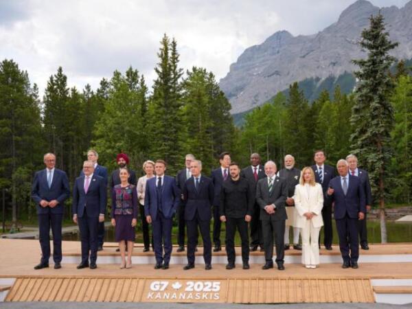 Valoramos mucho la relación con Canadá en lo comercial, cultural y en la amistad: presidenta Claudia Sheinbaum en reunión con primer ministro canadiense, Mark Carney, en G7