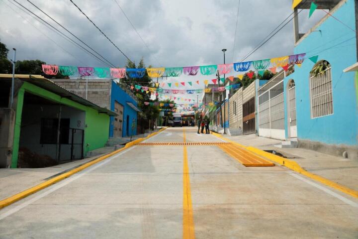 Vecinas y vecinos de Loma Bonita estrenan nueva calle gracias al programa “Calles Felices”: Angel Torres