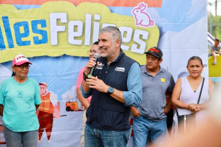 Las familias de la Avenida Milán de la colonia Nuevo Amanecer tendrán una calle nueva: Angel Torres