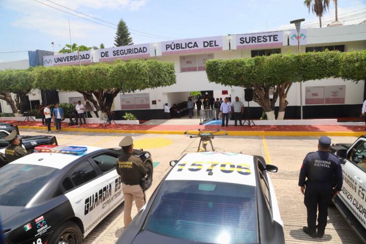 Juan Carlos Moreno Guillén presente en acciones en favor de la seguridad del pueblo chiapaneco