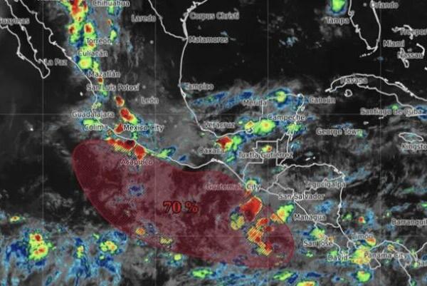 Nuevo ciclón podría surgir esta semana en el Pacífico mexicano