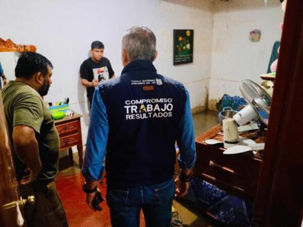 Angel Torres encabeza brigadas de atención en zonas afectadas en Tuxtla