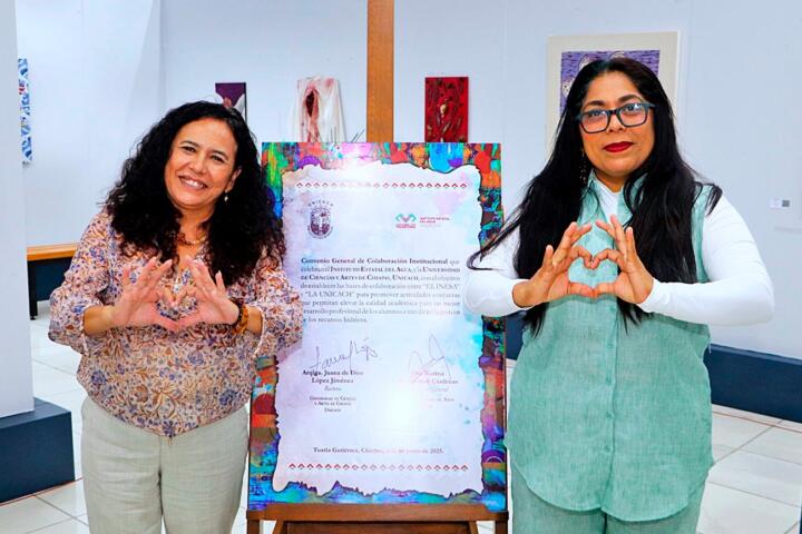 Firman UNICACH e INESA convenio para fortalecer la gestión hídrica en Chiapas
