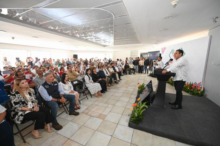 Juan Carlos Moreno Guillén participa en el arranque de campaña de salud en beneficio de las y los chiapanecos