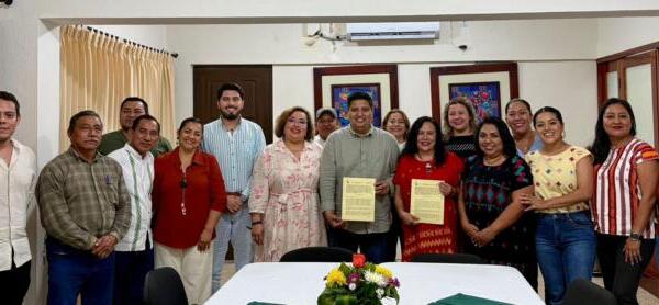 Formalizan UNICACH y gobierno municipal de Palenque, alianza para impulsar el bienestar social y educativo