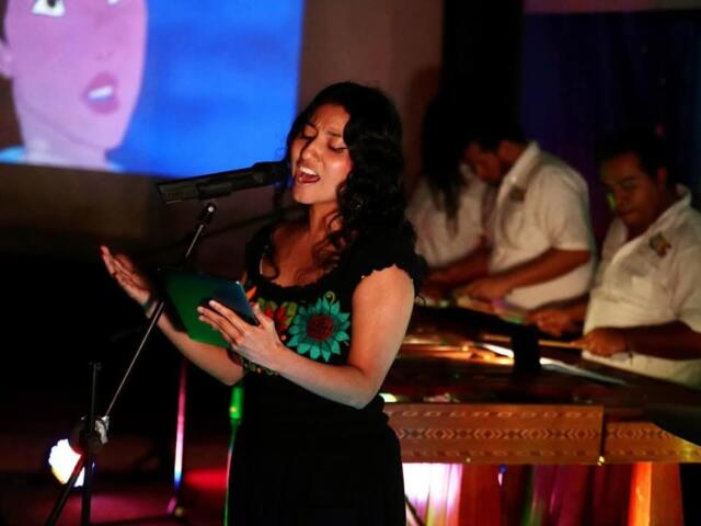 Llega a Terán con gran éxito ¡Qué Viva el Cine Marimba!, en Tuxtla