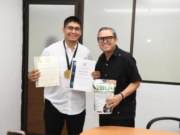 Obtiene estudiante de la UNACH primer lugar en la Copa Science de México que se realizó en Puebla