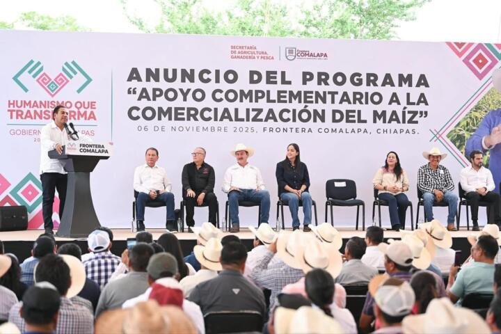Junto al Gobierno de México, Eduardo Ramírez fortalece al campo con apoyo complementario al maíz