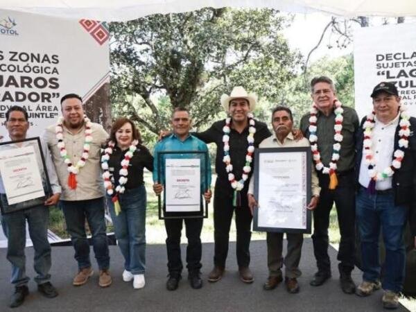 Eduardo Ramírez consolida nuevas Áreas Naturales Protegidas en Jitotol