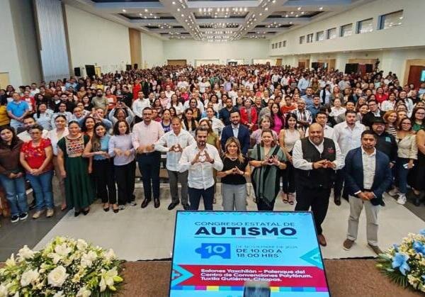 Un mundo donde quepan muchos mundos: Chiapas celebra el 1er Congreso Estatal de Autismo