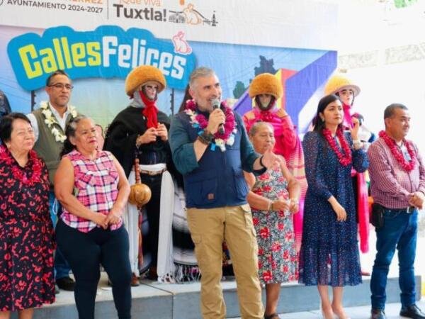 Angel Torres encabeza inauguración de calle en Las Granjas como parte de “Calles Felices”