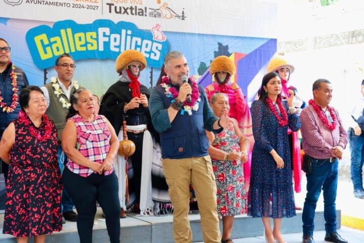 Angel Torres encabeza inauguración de calle en Las Granjas como parte de “Calles Felices”