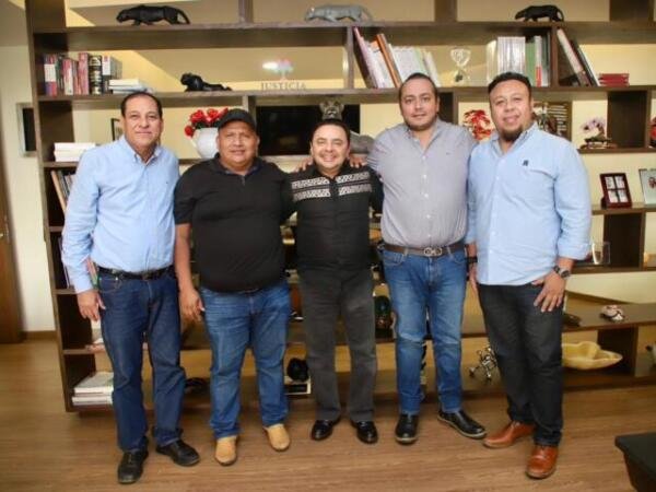 Juan Carlos Moreno Guillén y alcaldes fortalecen coordinación interinstitucional