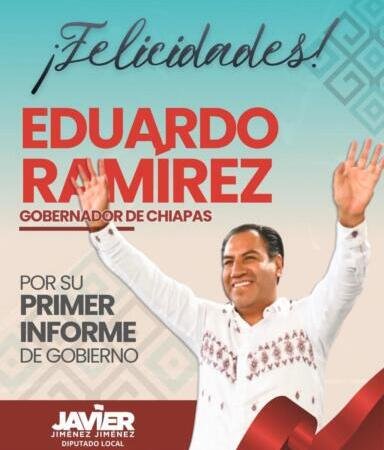Javier Jiménez reconoce el año de logros del gobernador Eduardo Ramírez