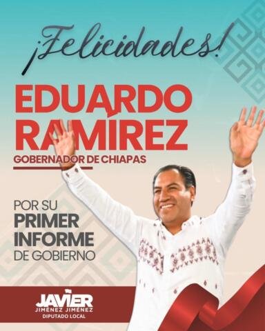Javier Jiménez reconoce el año de logros del gobernador Eduardo Ramírez