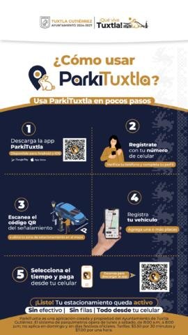 ParkiTuxtla, un nuevo sistema de parquímetro, fácil y seguro: Angel Torres