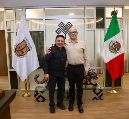 Reunión de trabajo interinstitucional en beneficio de la sociedad chiapaneca