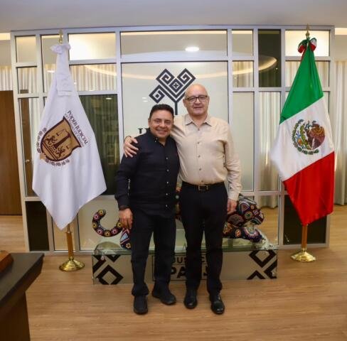 Reunión de trabajo interinstitucional en beneficio de la sociedad chiapaneca