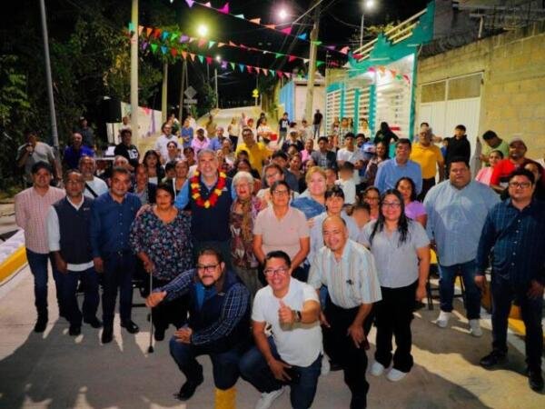 Angel Torres cumple una vez más al inaugurar Calles Felices en colonia Módulo 1