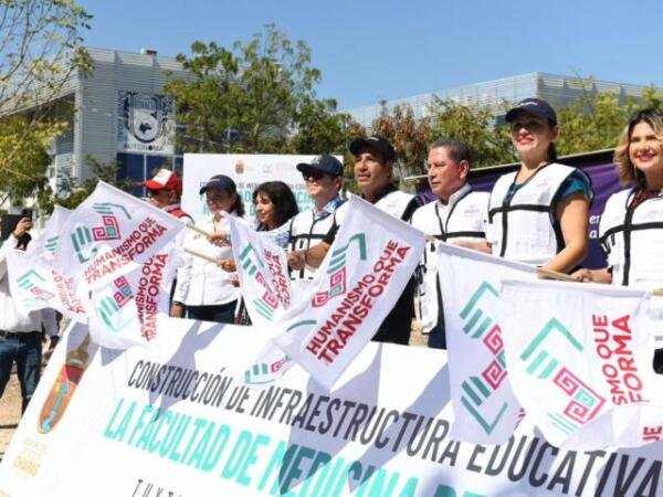 Da el Gobernador Eduardo Ramírez Aguilar banderazo a la construcción de infraestructura de la UNACH