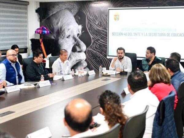 Diálogo y unidad: Secretaría de Educación y Sección 40 del SNTE consolidan trabajo por Chiapas