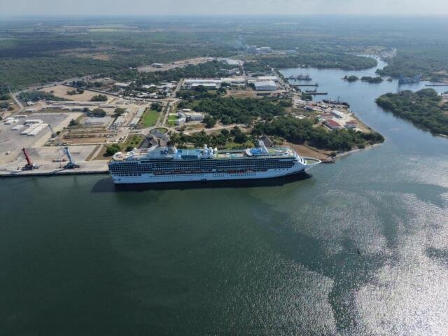 Puerto Chiapas inició la primera temporada de cruceros 2026 con el arribo del Island Princess