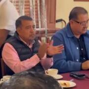 Javier Jiménez convive con contadores públicos de Chiapas