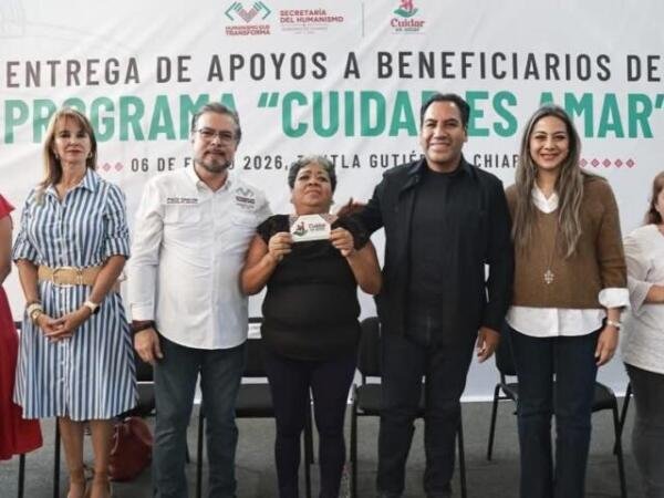 Con Cuidar es Amar, Eduardo Ramírez impulsa una política social humanista en Chiapas