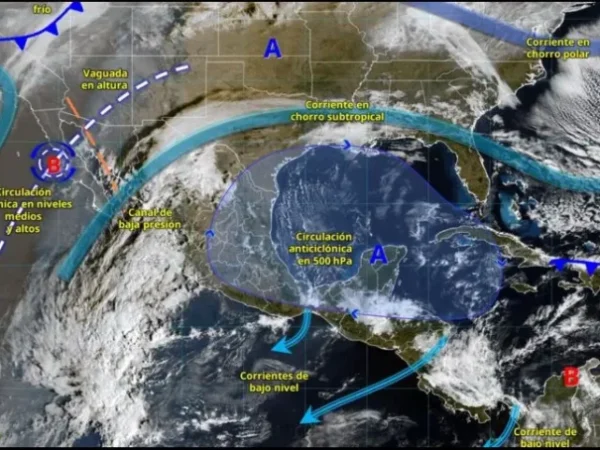 Frentes fríos y vaguadas traerán lluvias y viento intenso esta semana