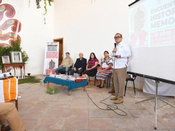 Realiza UNACH el Encuentro de historias y memorias a 30 años de la firma de los Acuerdos de San Andrés Larráinzar