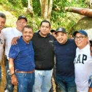 Javier Jiménez impulsa apoyos sustentables en comunidades de Huixtla