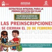 Asegura tu espacio: recta final de preinscripciones