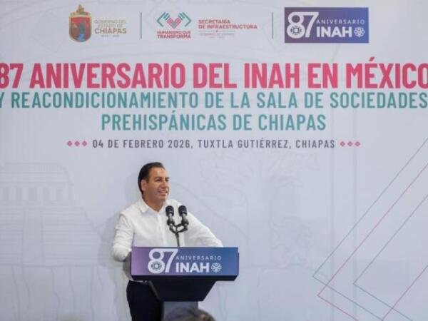 Eduardo Ramírez destaca labor del INAH y reafirma coordinación a favor del patrimonio histórico de Chiapas