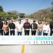 Eduardo Ramírez fortalece conectividad y educación en Chiapa de Corzo