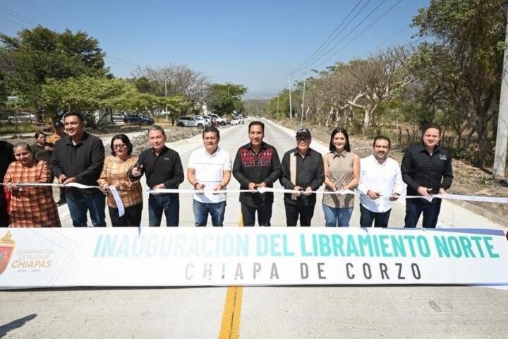 Eduardo Ramírez fortalece conectividad y educación en Chiapa de Corzo