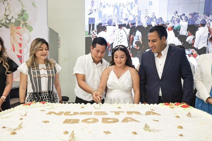 Eduardo Ramírez atestigua celebración de Matrimonios Colectivos 2026 Eduardo Ramírez atestigua celebración de Matrimonios Colectivos 2026