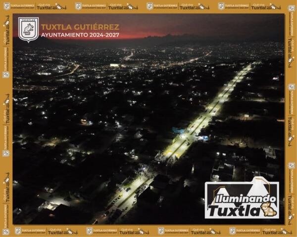 ¿Sabes qué es el programa Iluminando Tuxtla?