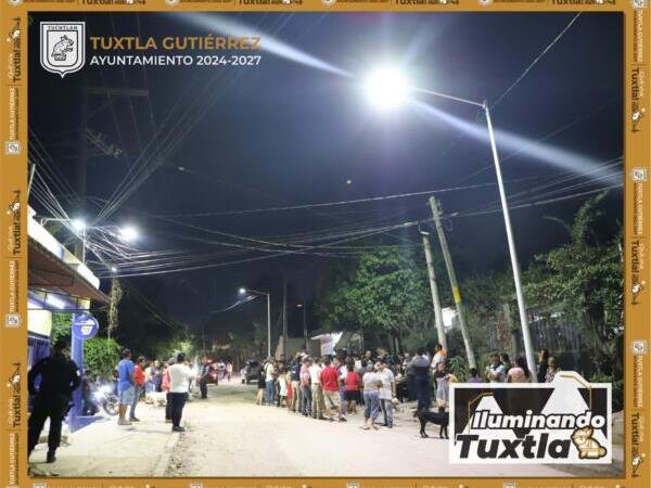 ¿Sabes qué es el programa Iluminando Tuxtla?