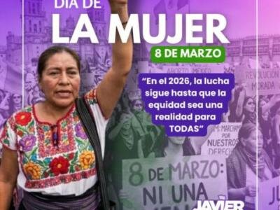 Javier Jiménez destaca importancia de fortalecer derechos de las mujeres
