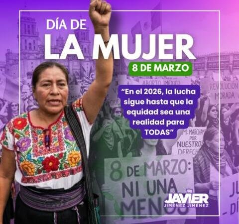 Javier Jiménez destaca importancia de fortalecer derechos de las mujeres